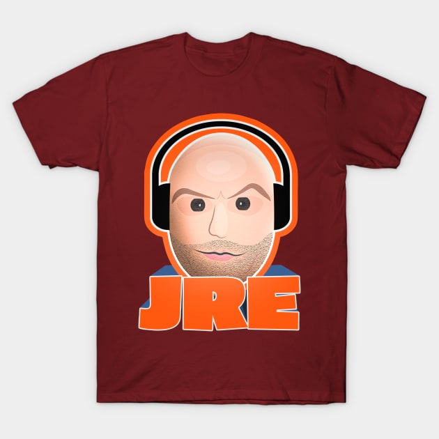 JRE Icon - Joe Rogan Experience Fan Design T-Shirt by Ina